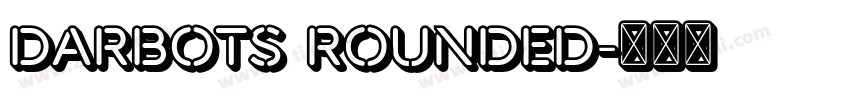 darbots rounded字体转换